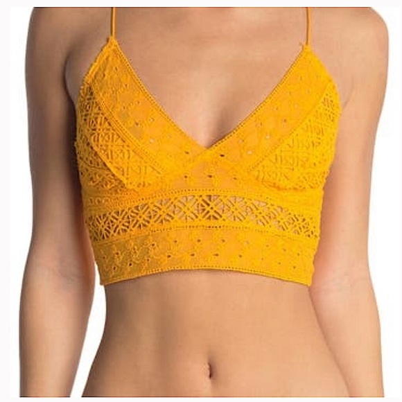 🎉HP🎉 Free People Intimately Carina Mango Bralet - Picture 7 of 10